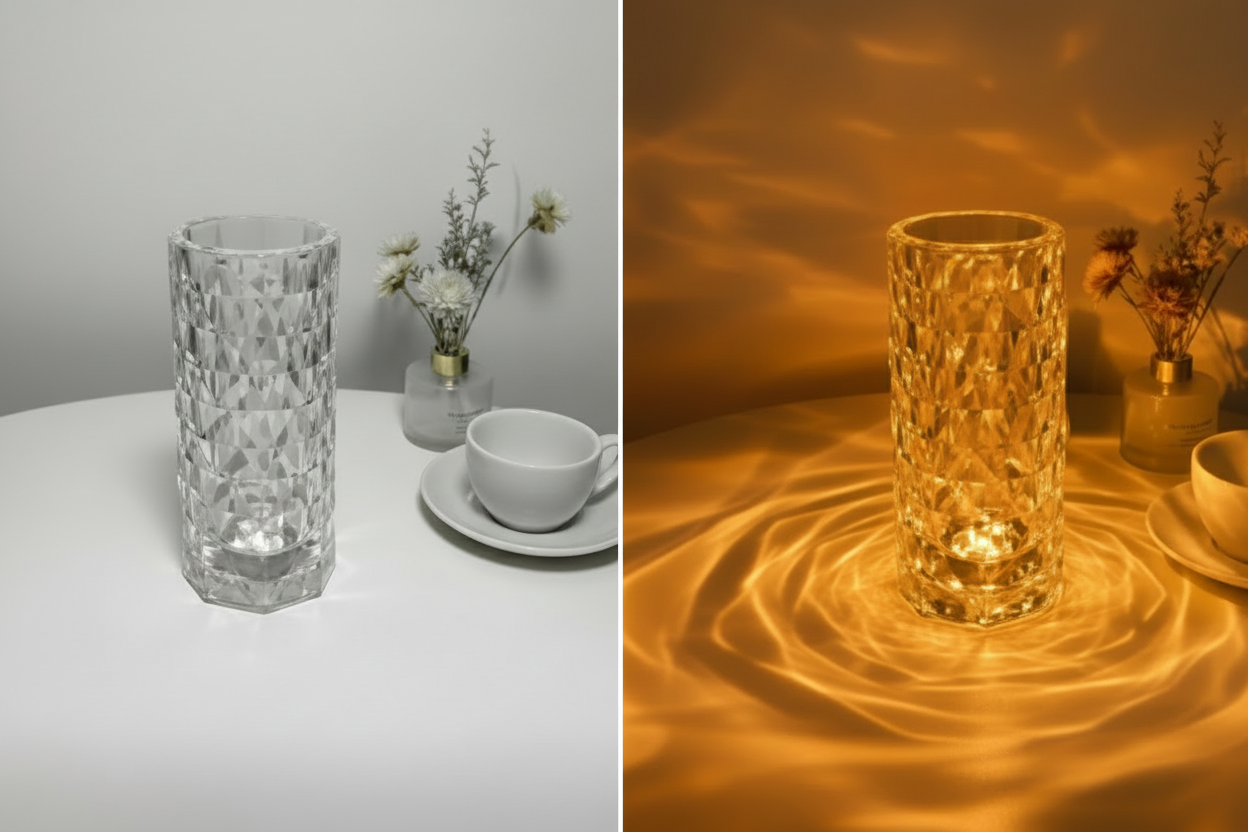 Crystal Light Before and After